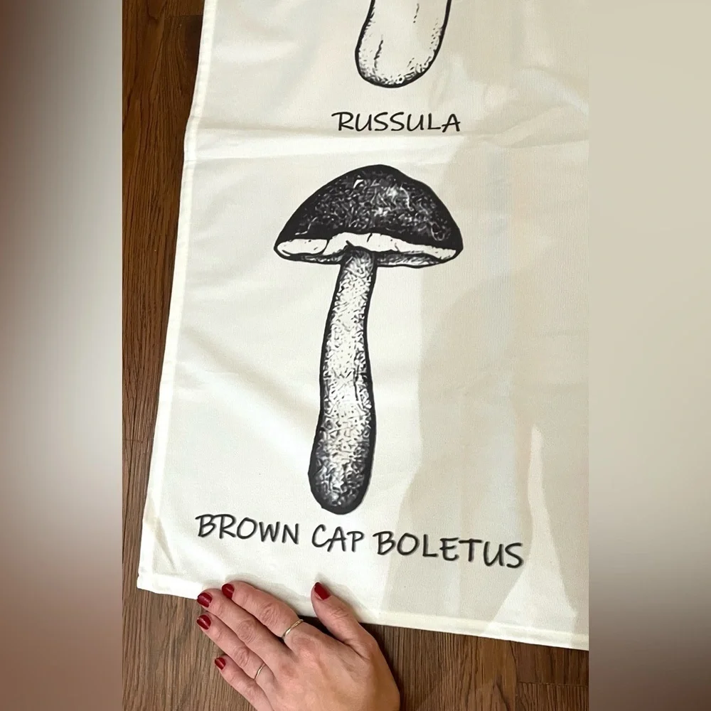 Mushroom Print Tapestry Hanging Wall Decor